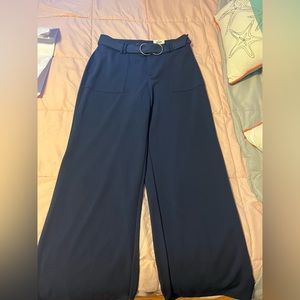 Wide Leg Regular INC. Pants w/ Belt NWT